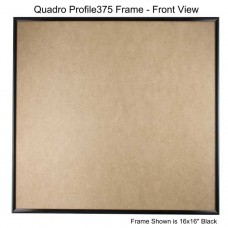 12.5x12.5 Picture Frames - Profile375 - GLASS-Box of  30 / PLASTIC-Box of 36